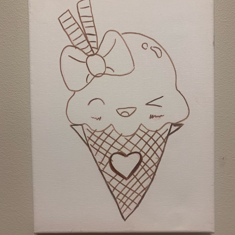 Ice cream girly decoration 💗💜💗